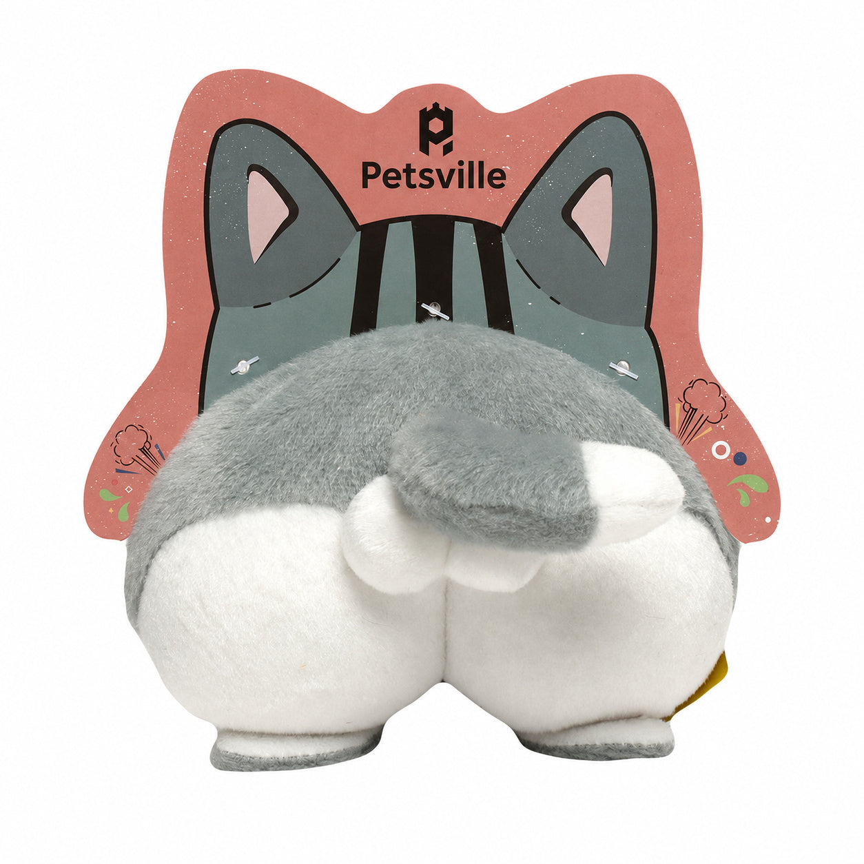 Squeaky Corgi Booty Plush