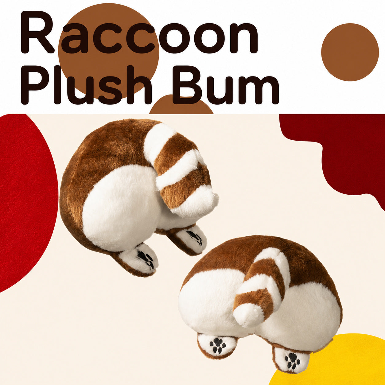 Squeaky Corgi Booty Plush