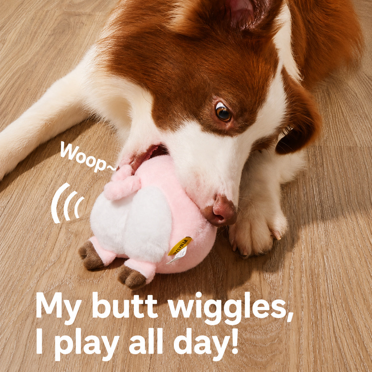 Squeaky Corgi Booty Plush