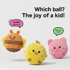 Cartoon Squeaky Spike Ball