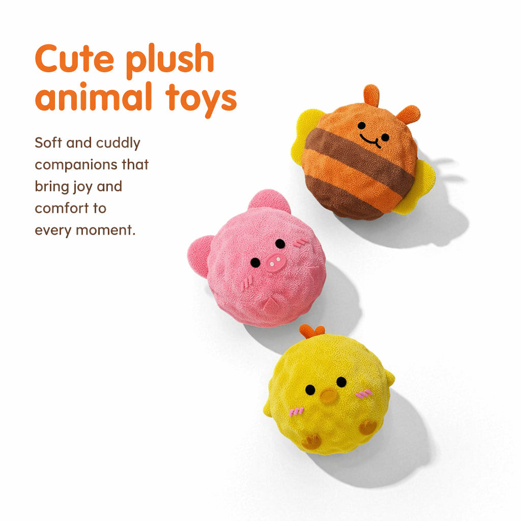 Cartoon Squeaky Spike Ball