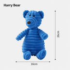Corduroy Squeak Plush Toy