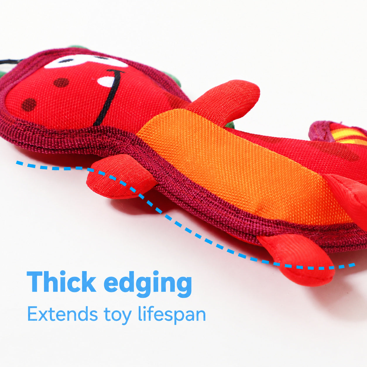 Dino Squeak Chew Toy