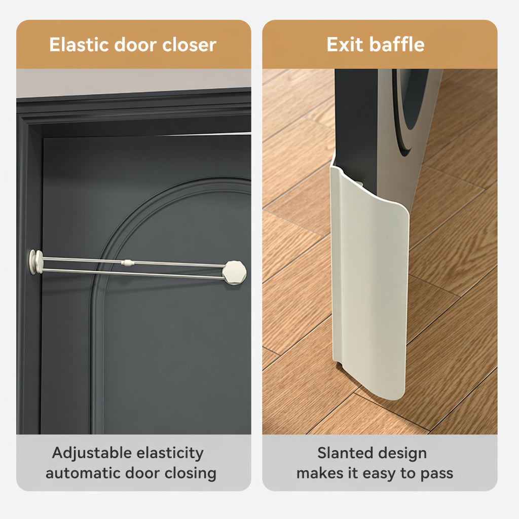 No-Drill Auto-Close Pet Passage