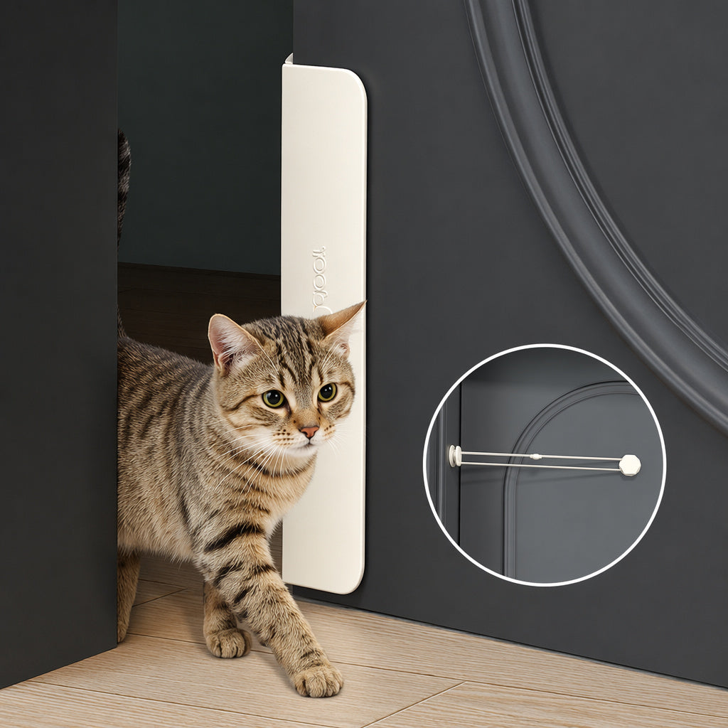 No-Drill Auto-Close Pet Passage