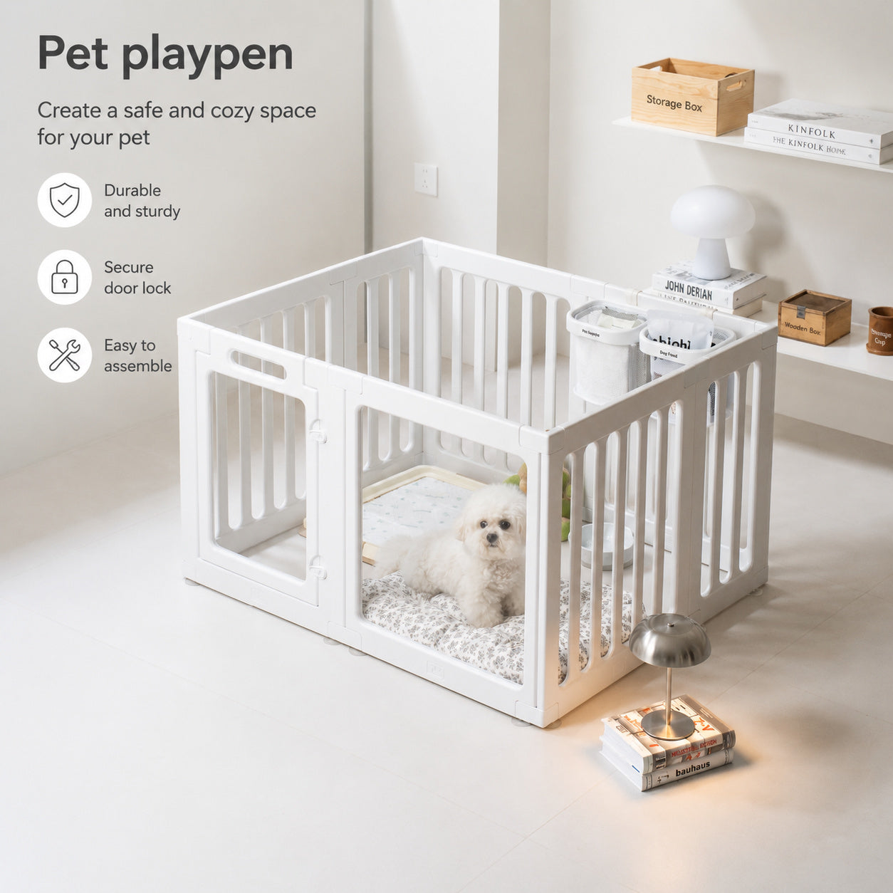 Clear-view HDPE Dog Playpen