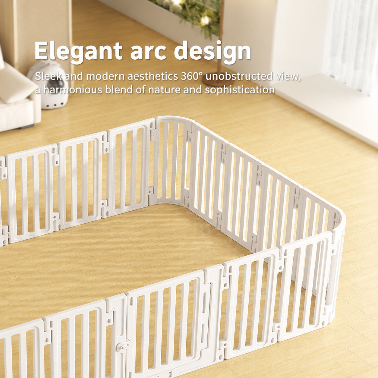Modular Anti-escape Playpen Panel