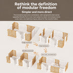 Modular Anti-escape Playpen Panel