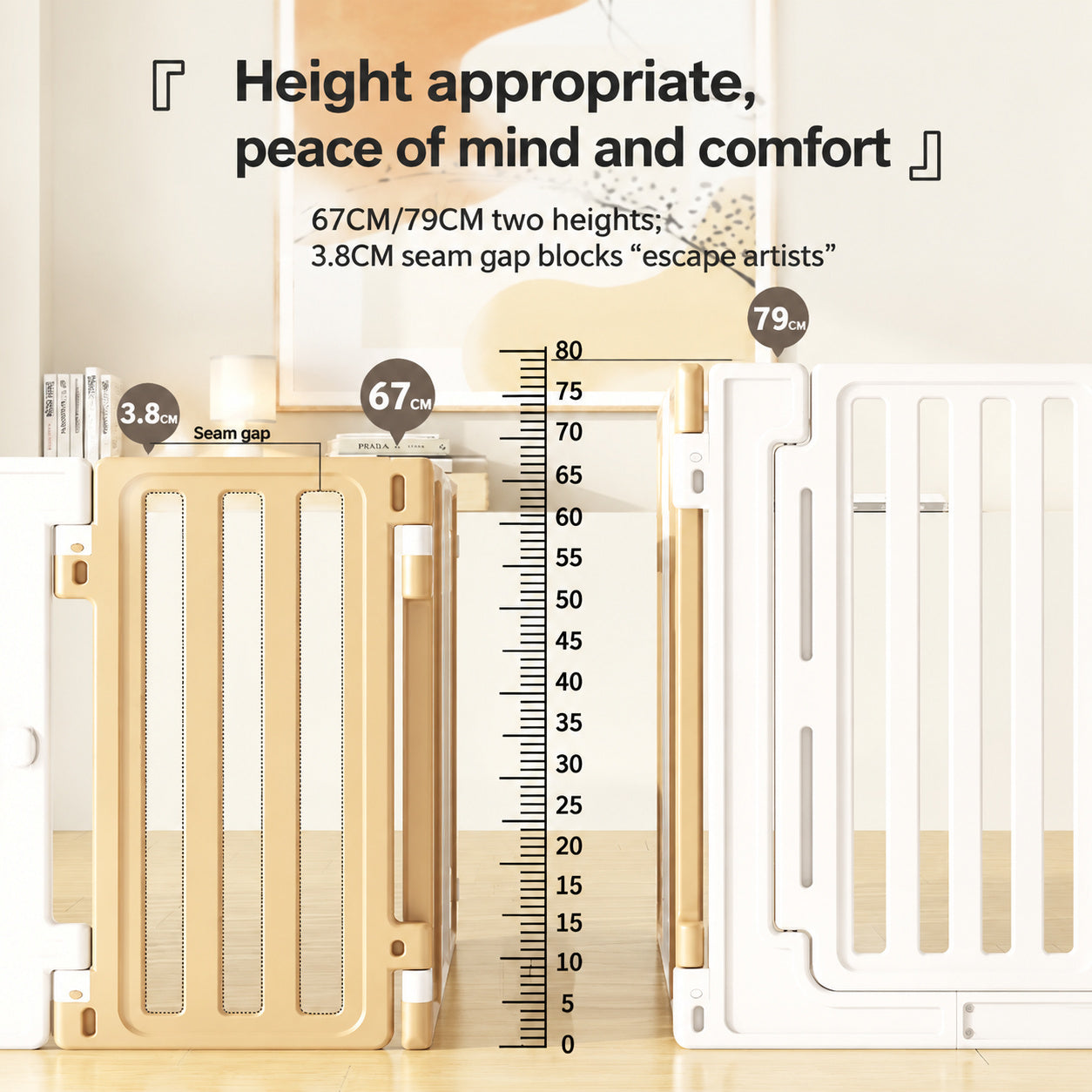 Modular Anti-escape Playpen Panel