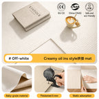 Modular Cream-Check Pet Mat