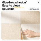 Modular Cream-Check Pet Mat