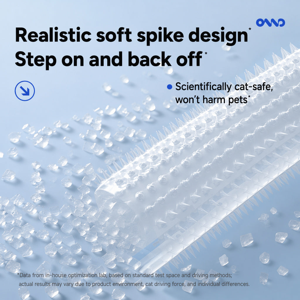 Clear Soft-Spike Cat Shield