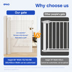 Retractable Balcony Pet Gate