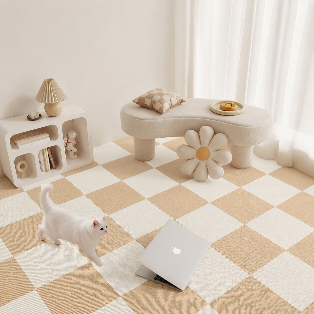 Patchwork Waterproof Pet Mat