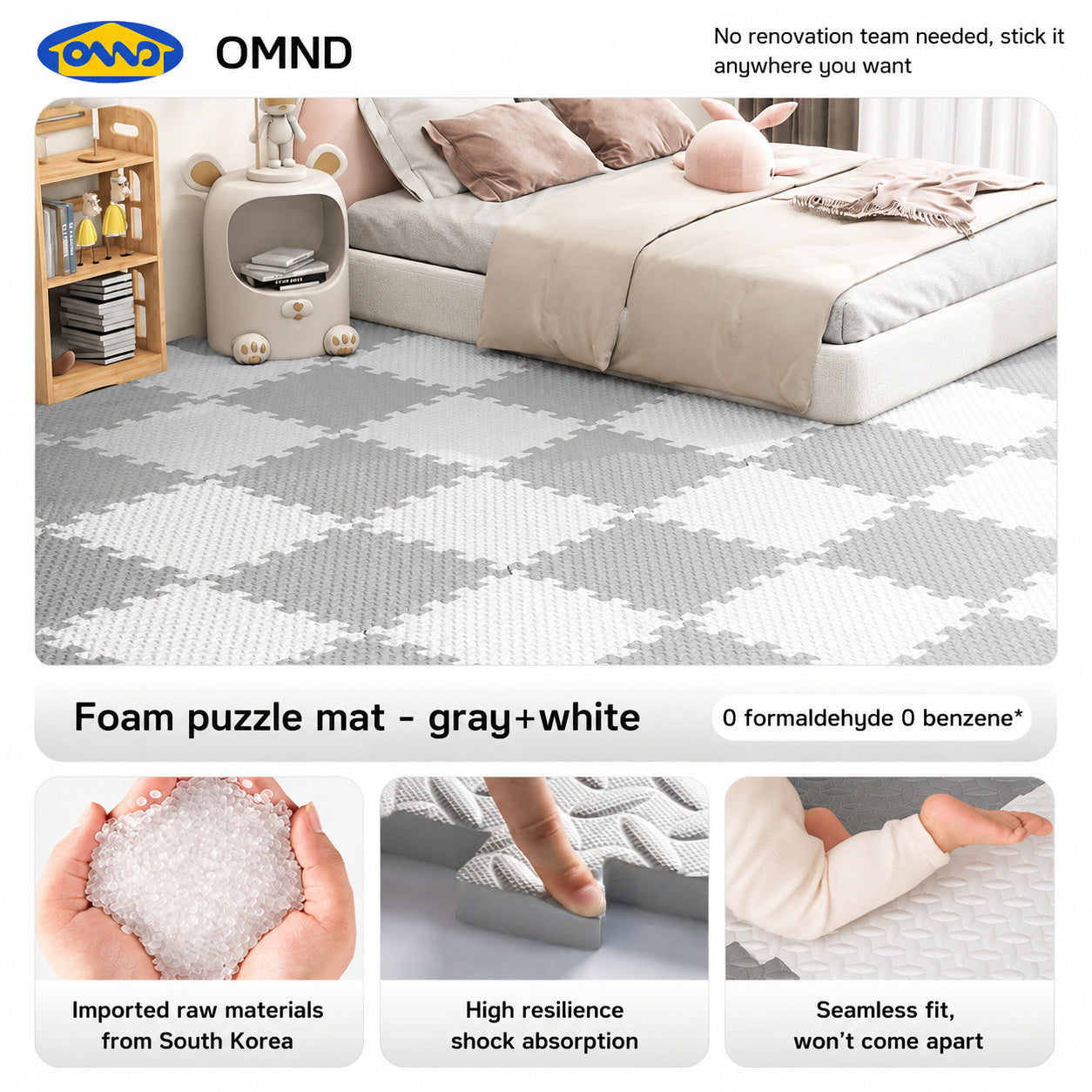 Interlocking Pet Floor Mat