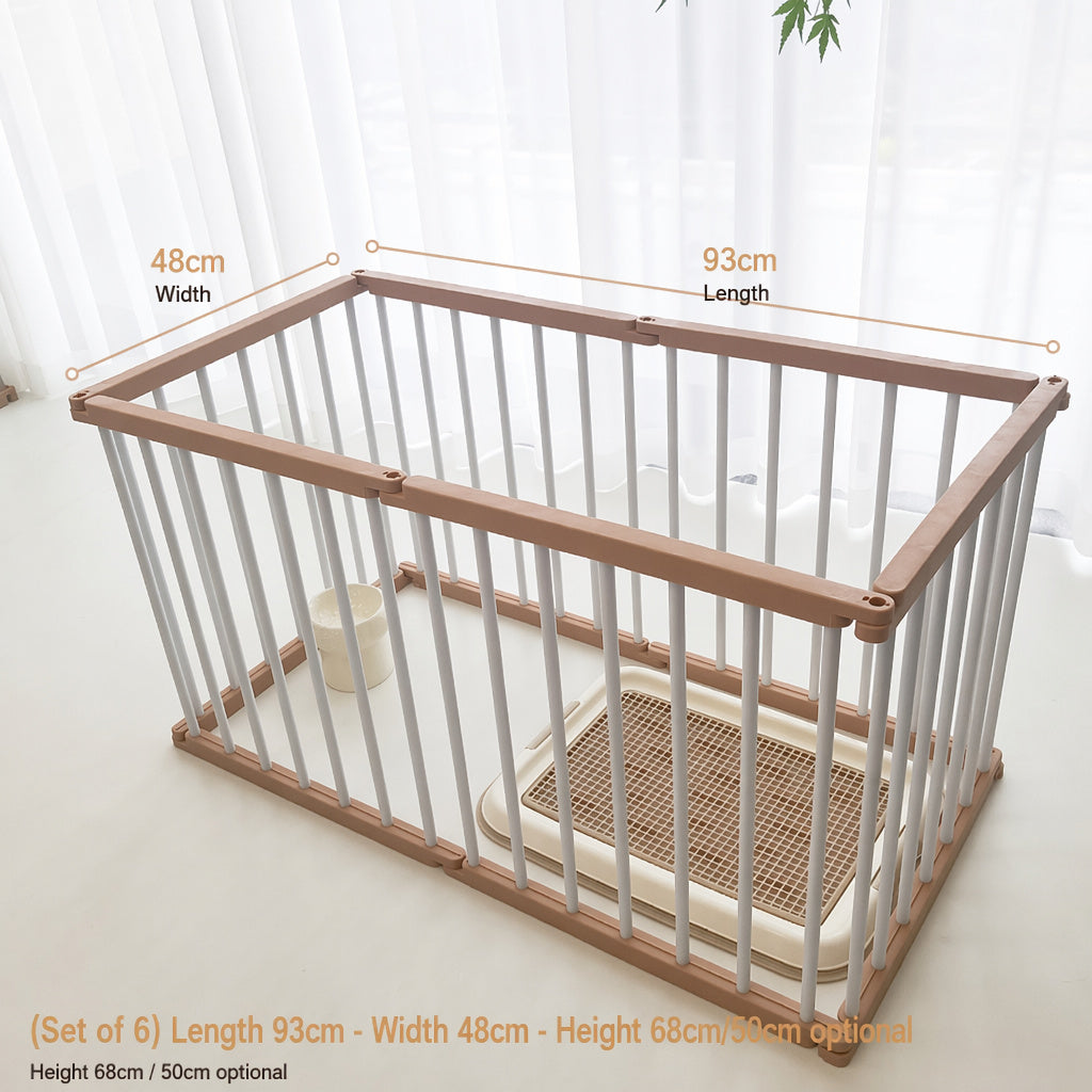 Modular Escape-Proof Dog Playpen