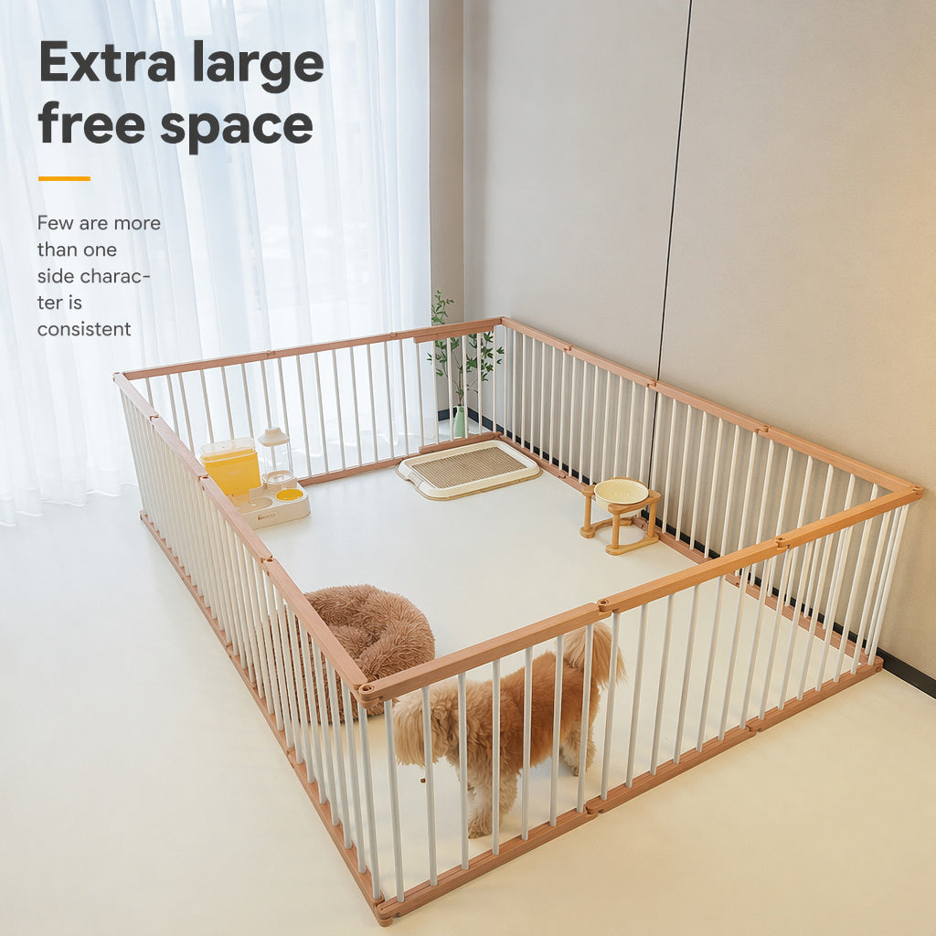 Modular Escape-Proof Dog Playpen