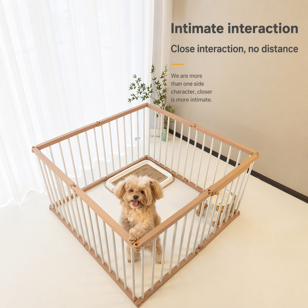 Modular Escape-Proof Dog Playpen
