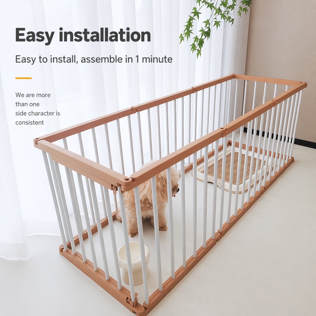 Modular Escape-Proof Dog Playpen