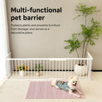 Modular Open-view Dog Playpen