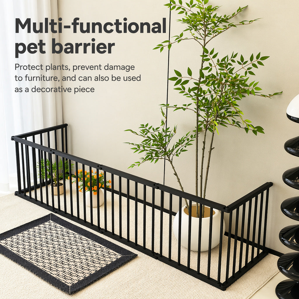 Modular Black Pet Playpen