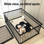 Modular Black Pet Playpen