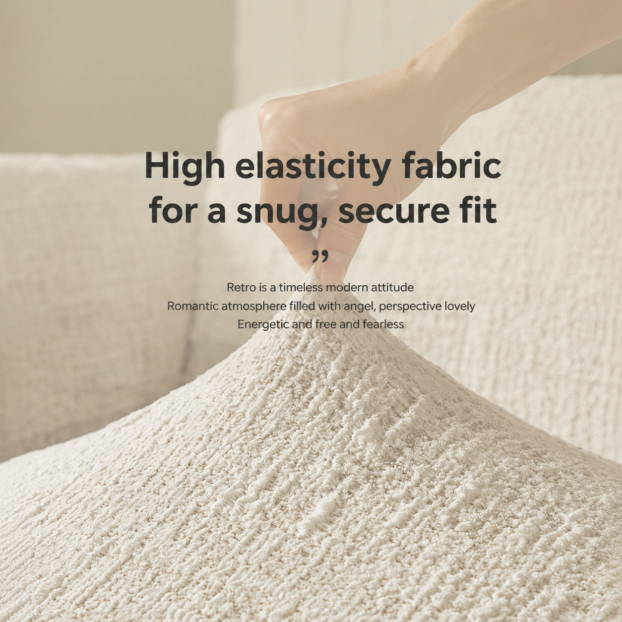 Stretch Wabi-sabi Sofa Cover