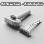 Self-Cleaning Slicker Brush