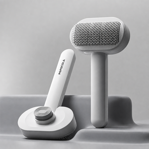 Self-Cleaning Slicker Brush