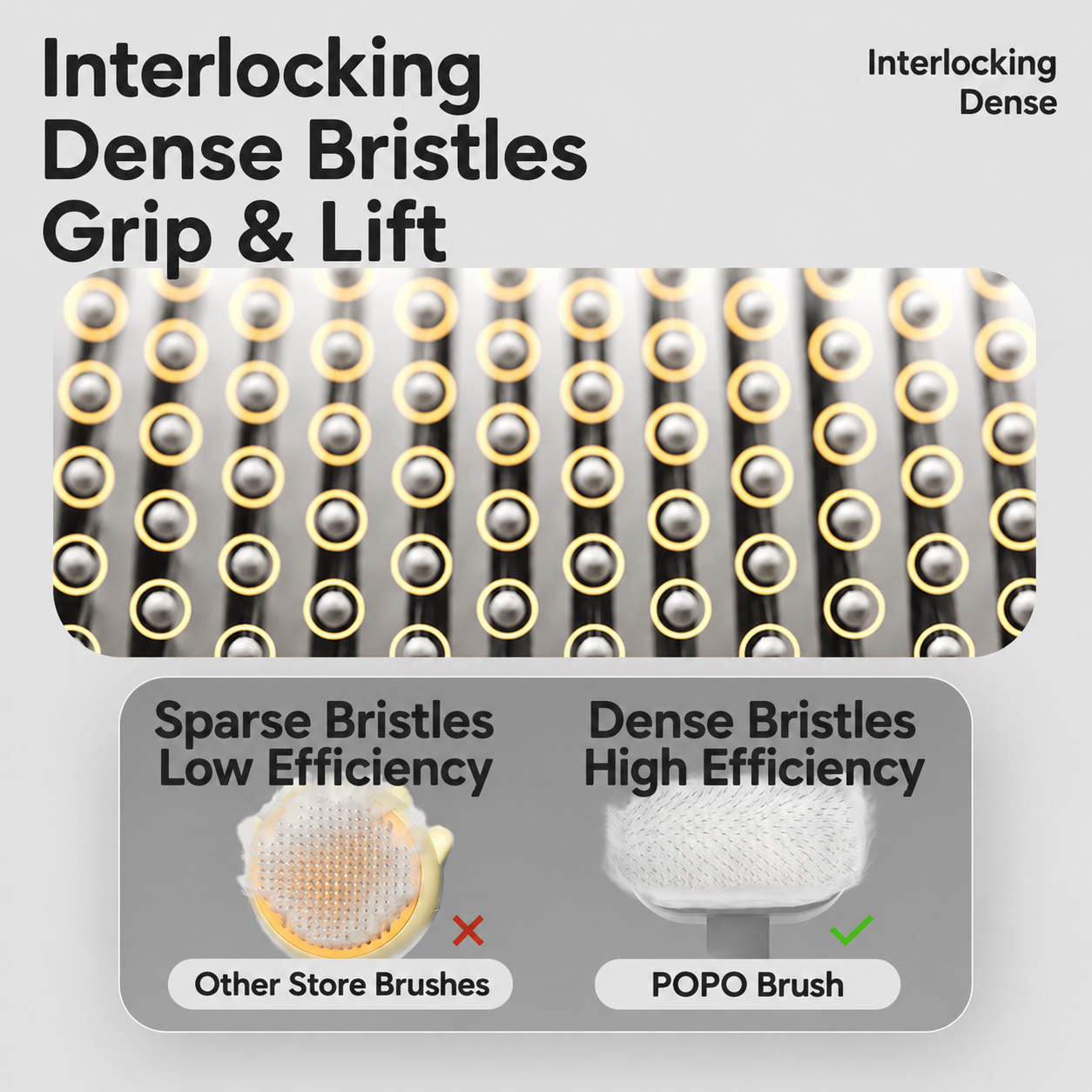 Self-Cleaning Slicker Brush