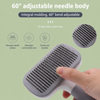 Self-Cleaning Slicker Brush