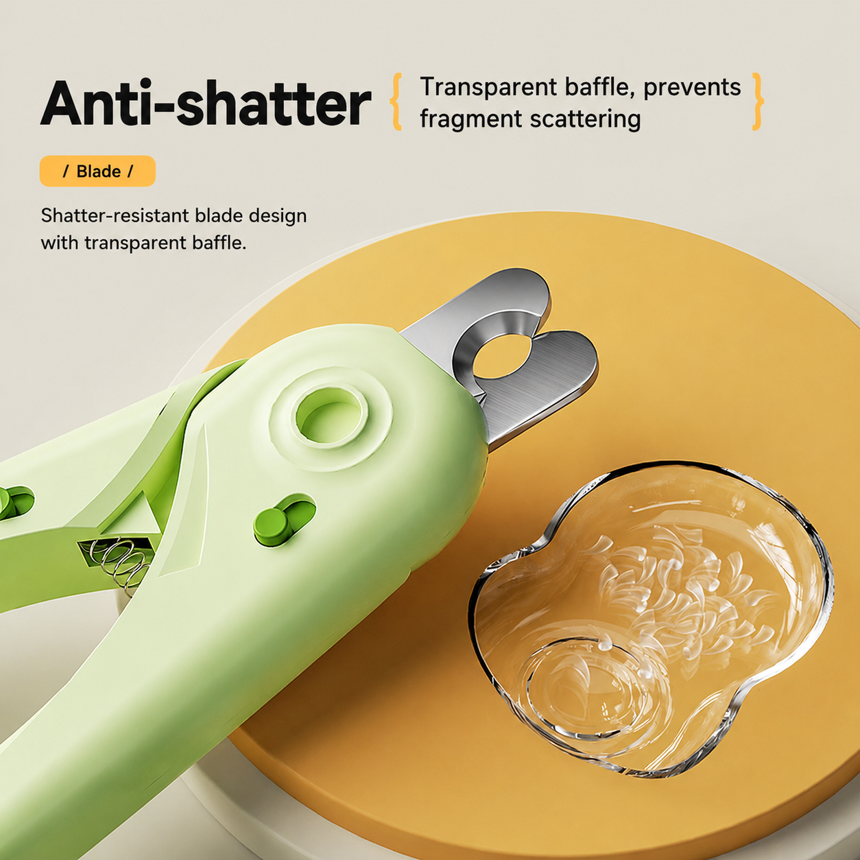 LED Quick-view Pet Nail Clippers