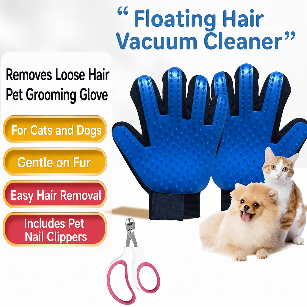 Deshedding Massage Glove