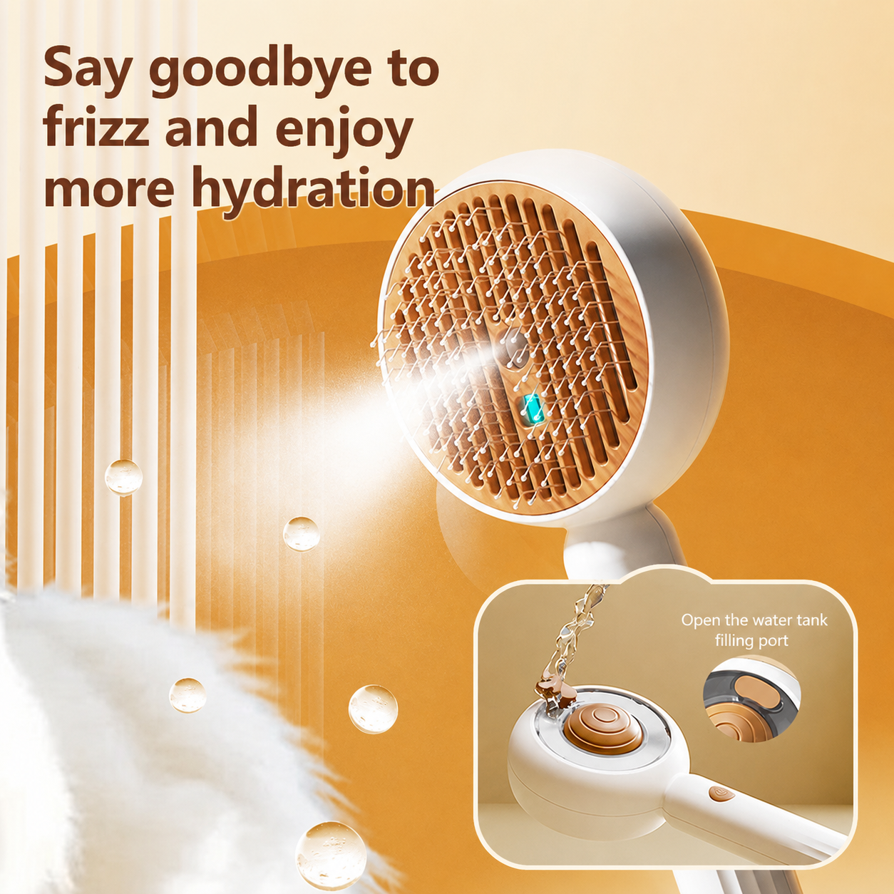 Micro-Mist De-shedding Brush