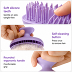 Soft Silicone Pet Grooming Brush