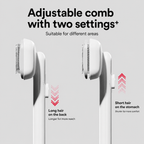 Self-Cleaning Adjustable Slicker Brush