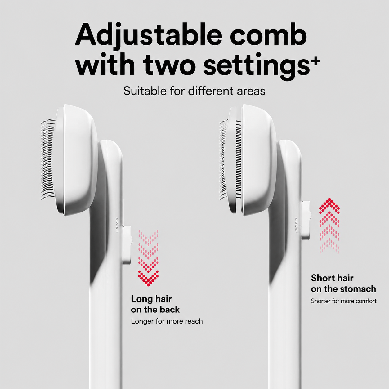 Self-Cleaning Adjustable Slicker Brush