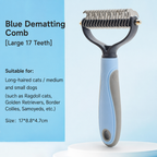 Dual-sided Dematting Pet Rake