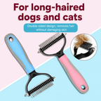 Dual-sided Dematting Pet Rake