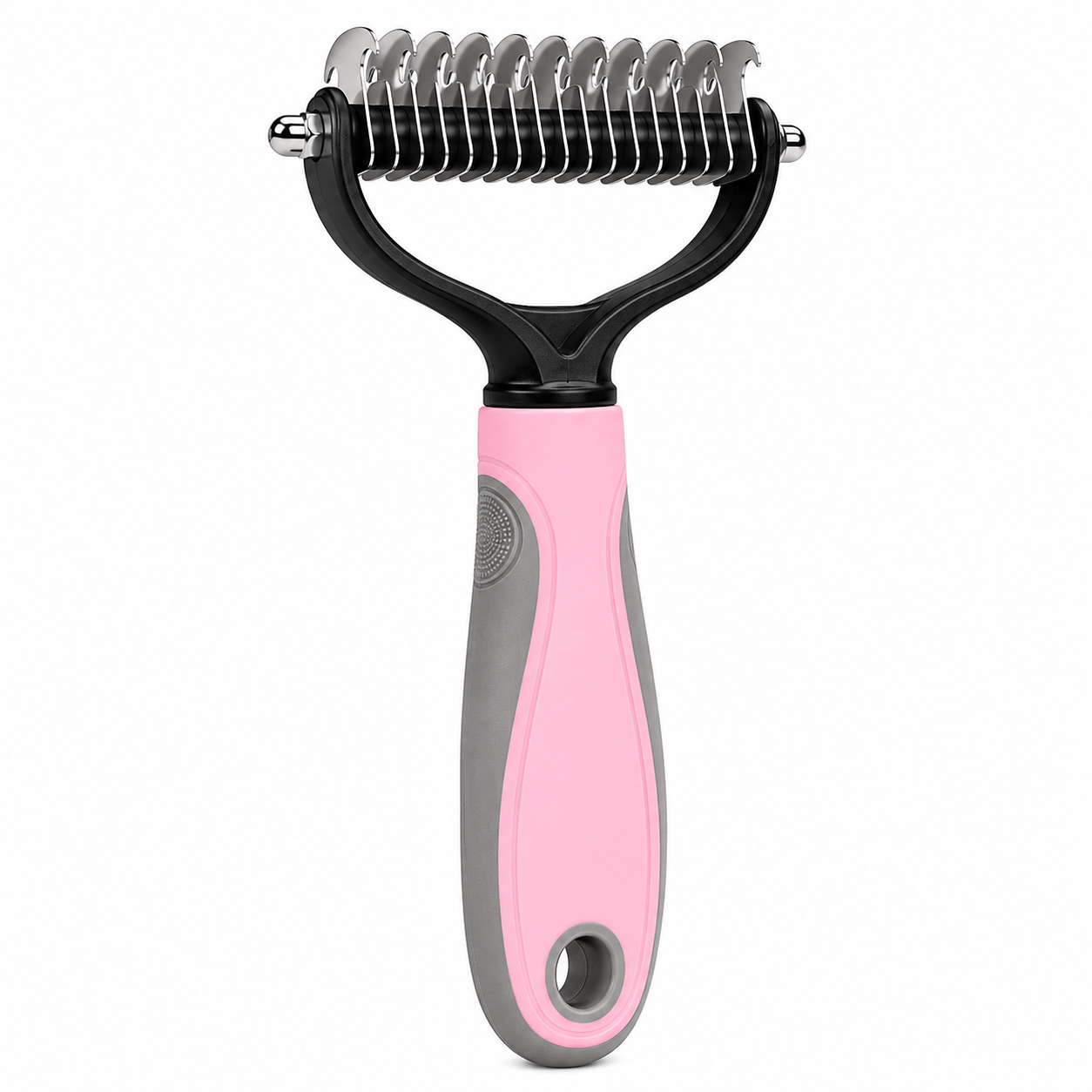 Dual-sided Dematting Pet Rake
