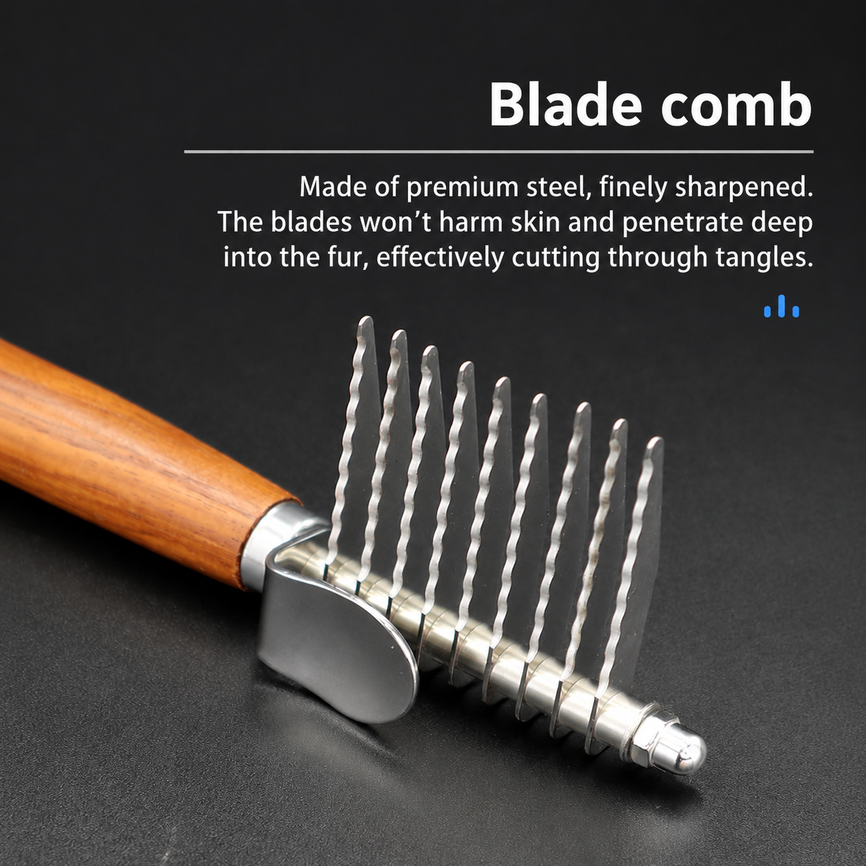 Gentle Dematting Grooming Comb