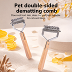 Dual-sided Dematting Rake