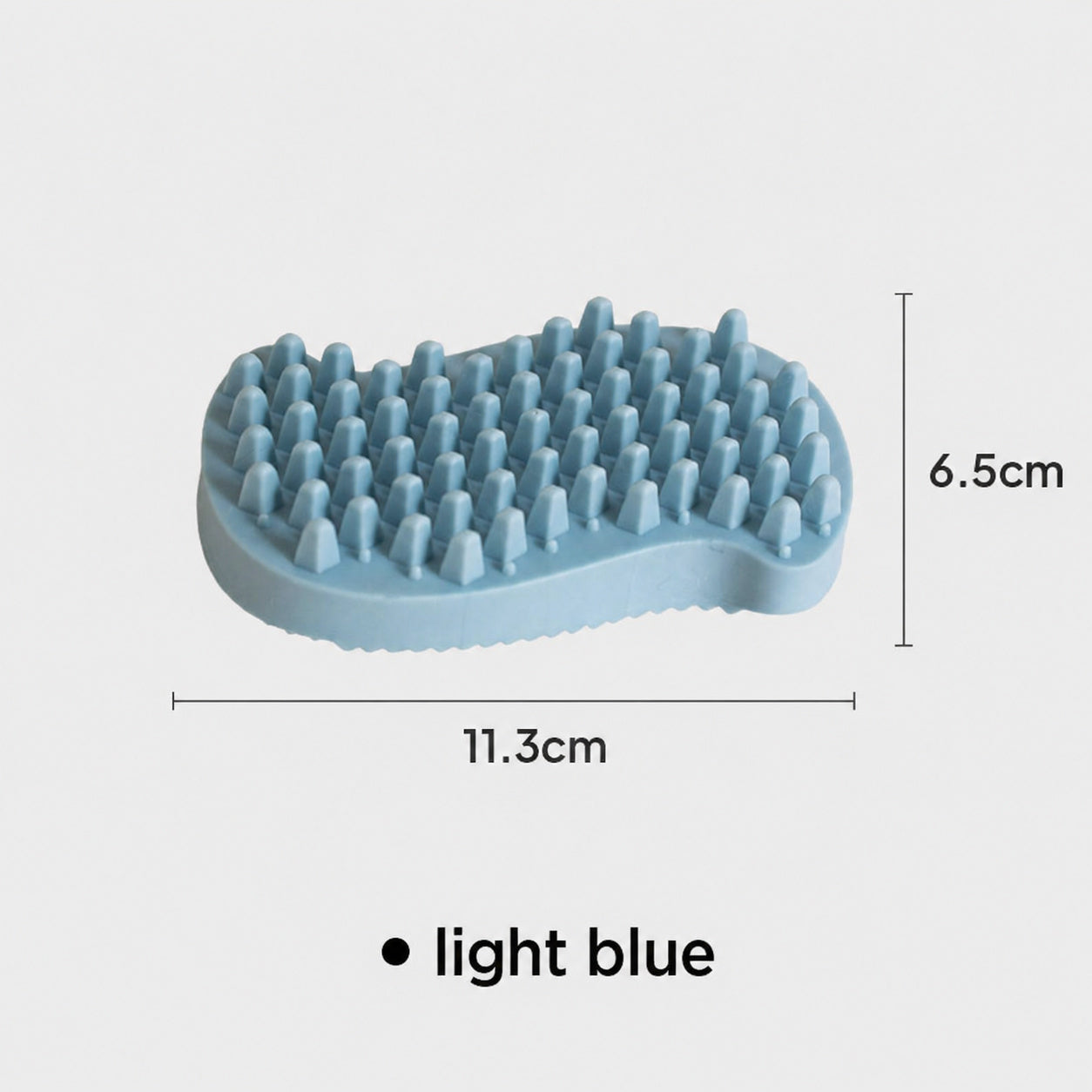 Dual-sided Silicone Bath Brush
