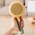 Self-cleaning Pet Slicker Brush