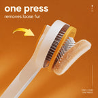 Self-cleaning Deshedding Brush
