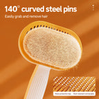 Self-cleaning Deshedding Brush