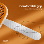 Self-cleaning Deshedding Brush