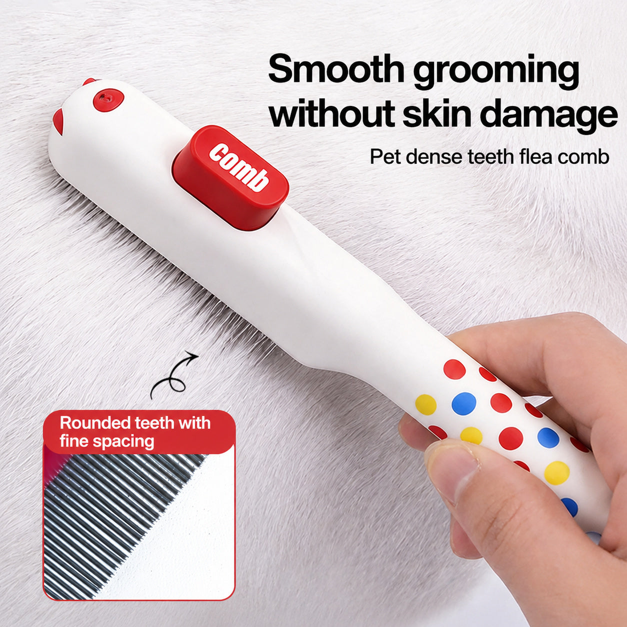 Self-cleaning Pet Comb