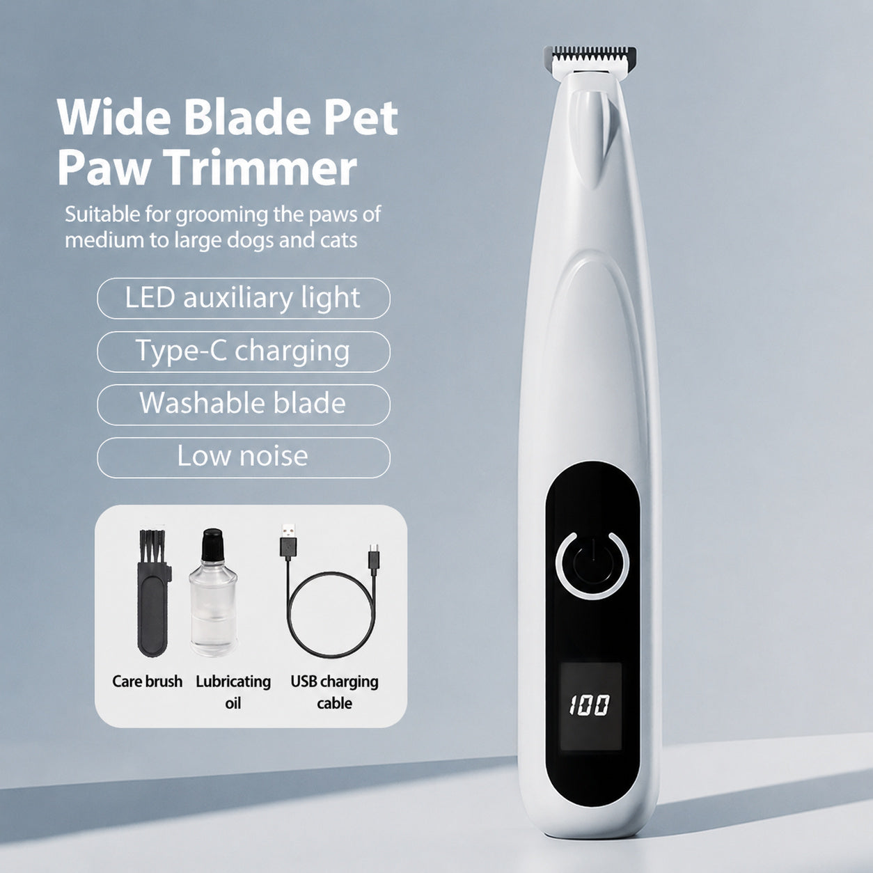 LED Paw Groomer Trimmer