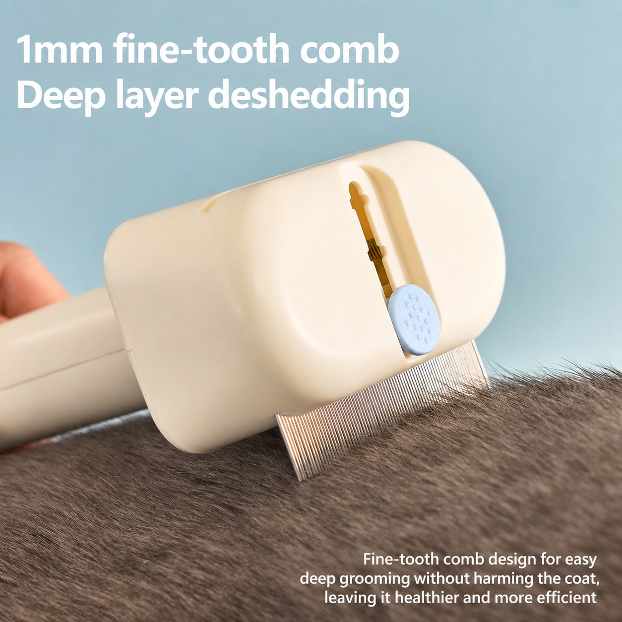 De-shedding Cat Grooming Brush